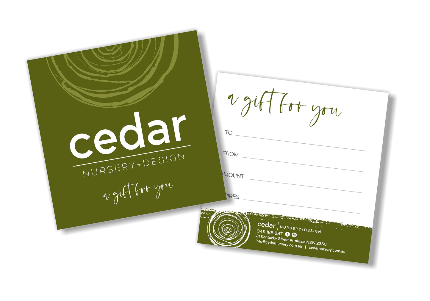 Cedar Nursery + Design Gift Card